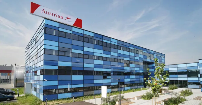 Austrian Aviation Training Center für Flugsimulatoren von Außen