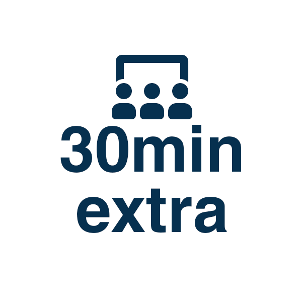 Extra Briefingzeit 30min Extra Briefingzeit 30min